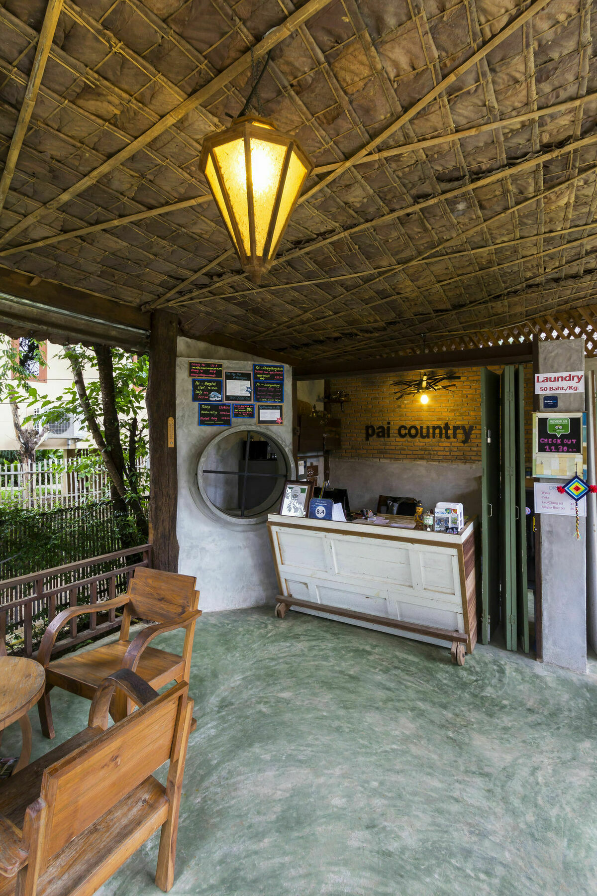 Pai Country Hut Hotell Exteriör bild